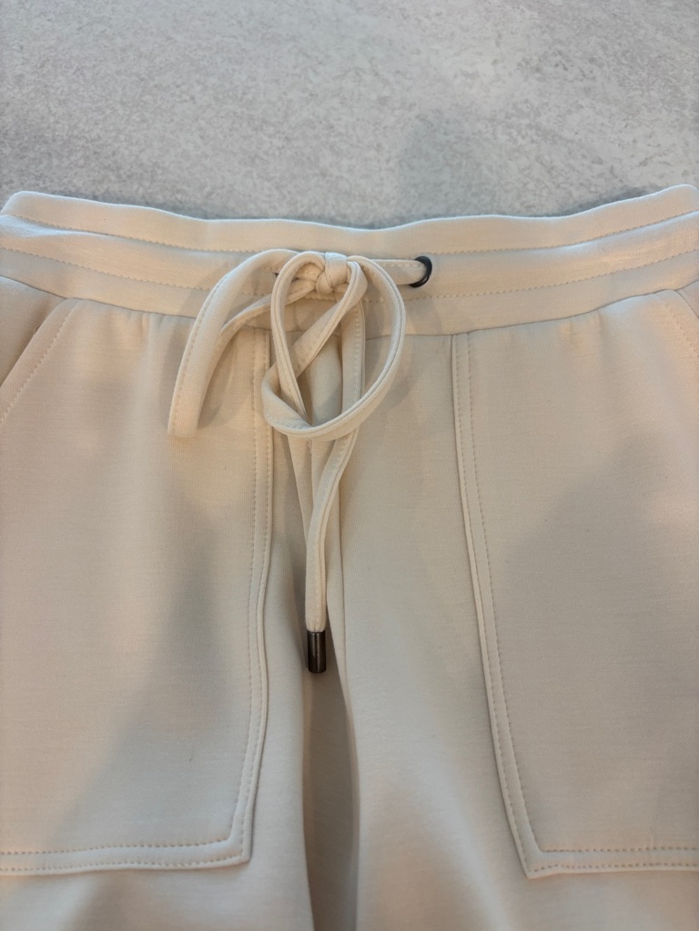 Cable & Gauge Cream Lounge Jumpsuit Set - Picture 8 of 10